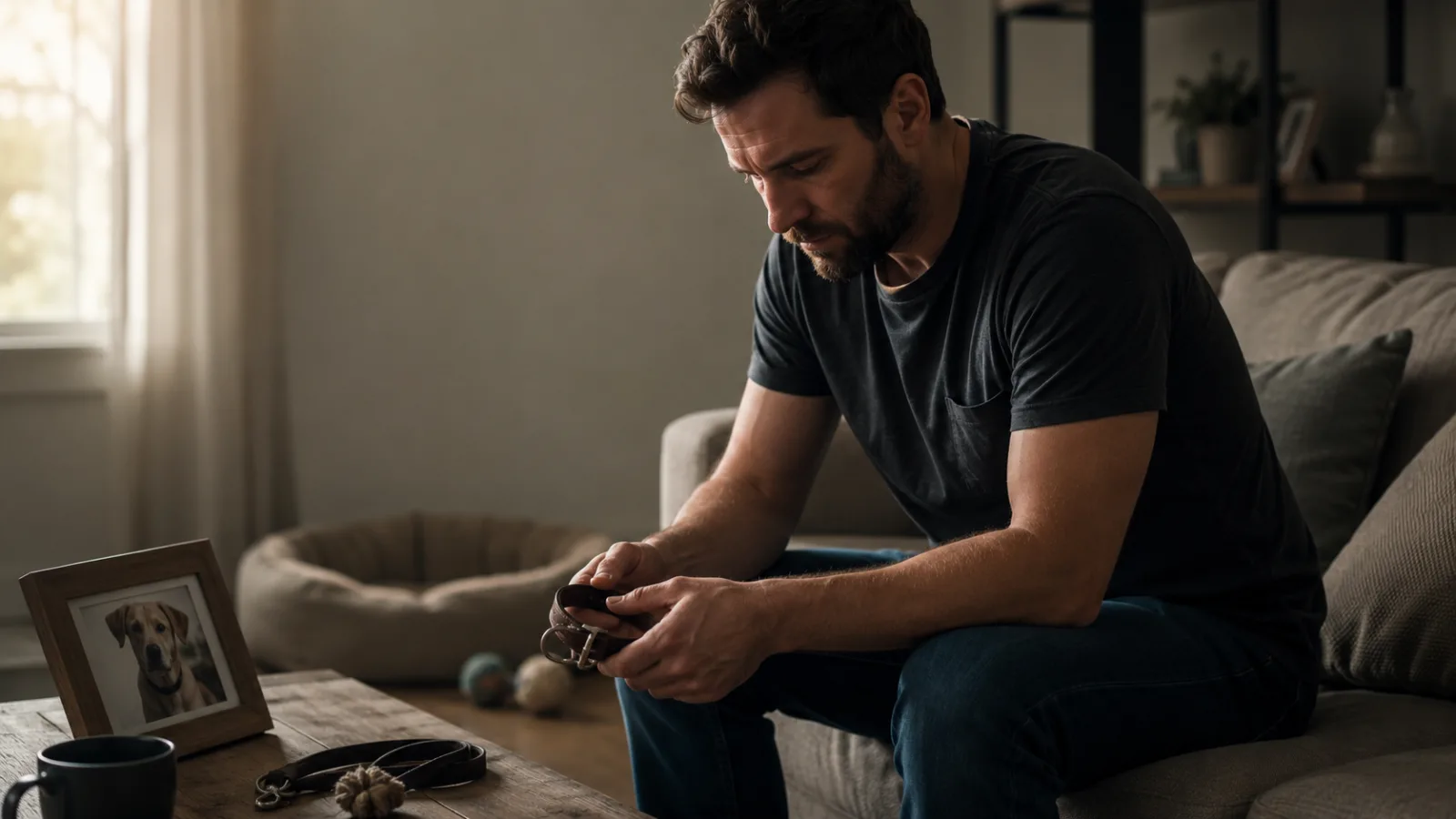 Why Many Men Grieve Pets Quietly